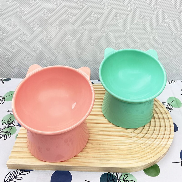 Pet Food Bowl Tilt High Bottom Neck Protector Antichoking Dog and Cat Water Bowl Antidumping Dog Feeding Supplies Pet Food Bowl Tilt High Bottom Neck Protector Antichoking Dog and Cat Water Bowl Antidumping Dog Feeding Supplies