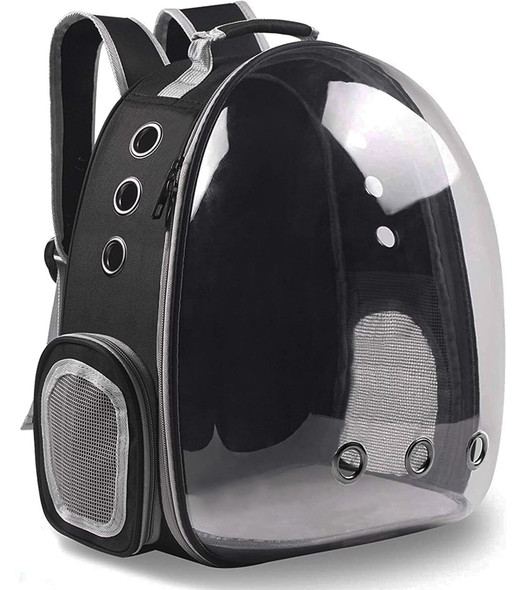 Cat Pet Carrier Backpack Transparent Capsule Bubble Pet Backpack Small Animal Puppy Kitty Bird Breathable Carrier for Travel