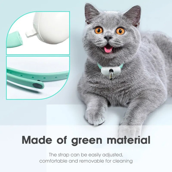 Smart Automatic Cat Toy Laser Teasing Cat Collar Electric USB Charging Kitten Amusing Toys Interactive Training Pet products
