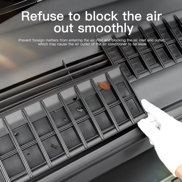 Air Intake Cabin Debris Filter For Tesla Model 3 Model Y 2022 2023 Car Accessories