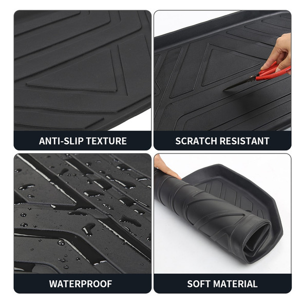 2PC Car Front & Rear Trunk Mat Storage Box Pad For Tesla Model Y 2021 2022 2023 Waterproof Pads Cargo Liner Trunk Tray Floor Mat 2PC Car Front & Rear Trunk Mat Storage Box Pad For Tesla Model Y 2021 2022 2023 Waterproof Pads Cargo Liner Trunk Tray Floor Mat
