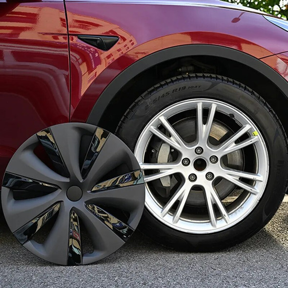 4PCS Wheel Caps 19 Inch Hub Cap Performance Automobile Replacemen HubCap Full Rim Cover For Tesla Model Y 2020-2023 Accessories 4PCS Wheel Caps 19 Inch Hub Cap Performance Automobile Replacemen HubCap Full Rim Cover For Tesla Model Y 2020-2023 Accessories