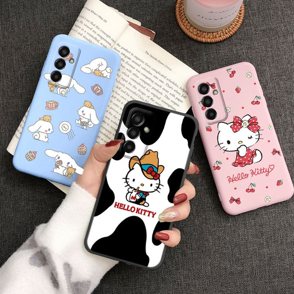 Sanrio Kuromi Melody Cover For Samsung Galaxy M13 4G Case Soft TPU Cartoon Anime Painted Coque For Samsung M 13 Cute Protective