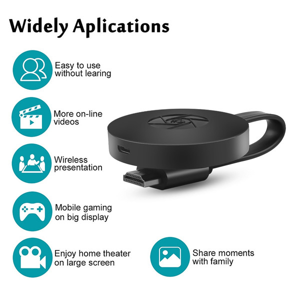 G2 TV Stick For MiraScreen Display Anycast 1080P TV Dongle HDMI-compatible Mirror Screen For Android IOS Google Mirror Screen