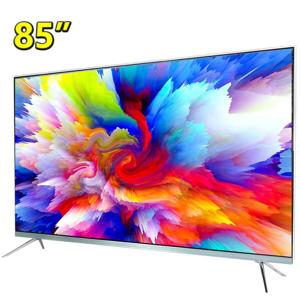 Custom 4K LCD monitor display size of 65 75 85 95 Inch android Smart Home led wifi television TV