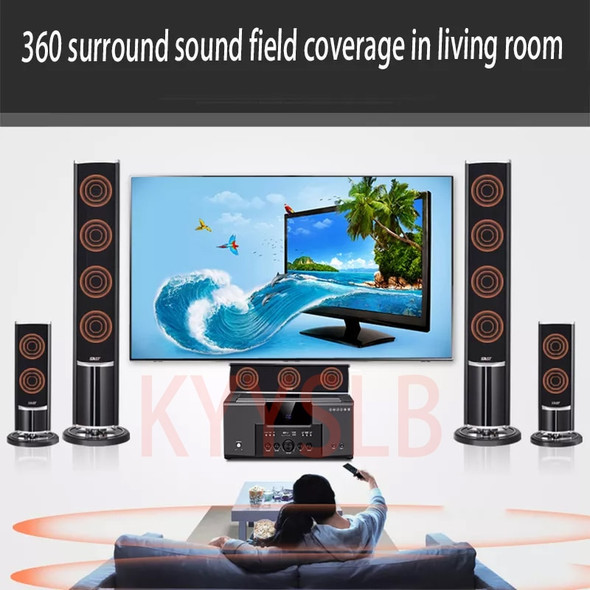 KYYSLB 5.1 Home Theater Sound System Audio Set Living Room