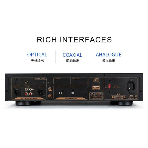 Best Seller factory high end indoor home ues cd player audio circuit support CD HDCD MP3 HIFI circuit design laser cd player