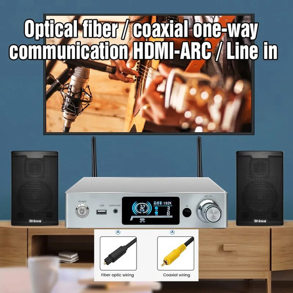 WA80PRO 60W*2 ESS9023 WiFi and Bluetooth HiFi Stereo Class D Digital Multiroom Amplifier with Spotify Airplay Equalizer Free App