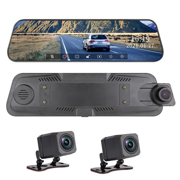 Dash Cam 2021 Newest Car Camera 1080P Mirror Dash Cam Rearview Mirror Car Dvr Driving Camera Recorder