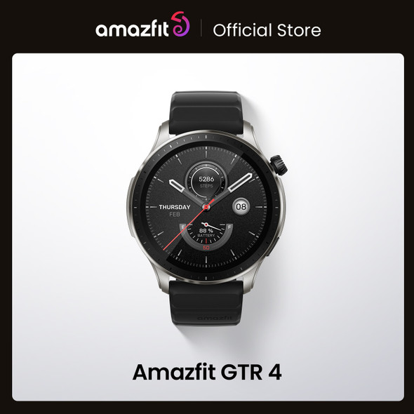 NEW Amazfit GTR 4 Smartwatch Alexa Built 150 Sports Modes Bluetooth Phone Calls Smart Watch 14Days Battery Life NEW Amazfit GTR 4 Smartwatch Alexa Built 150 Sports Modes Bluetooth Phone Calls Smart Watch 14Days Battery Life