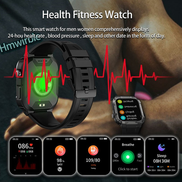 Rugged Military Smart Watch Men For Xiaomi Android Ios Ftiness Watches Ip68 Waterproof 1.85'' Bluetooth Call Smartwatch 2023 New Rugged Military Smart Watch Men For Xiaomi Android Ios Ftiness Watches Ip68 Waterproof 1.85'' Bluetooth Call Smartwatch 2023 New