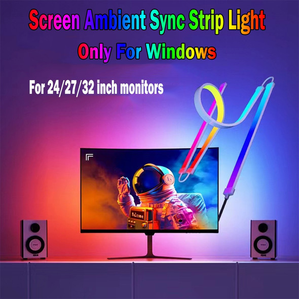 LED Smart Ambient TV Light PC Display Sync RGB Dream Color