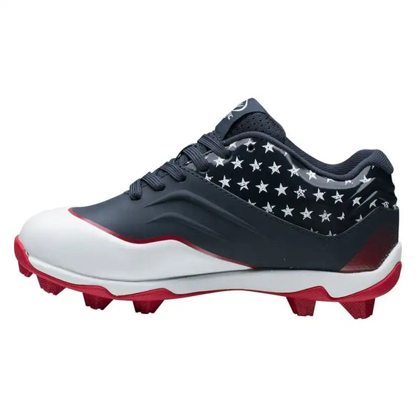 Unisex Baseball Cleats, Navy Kids Girls softball