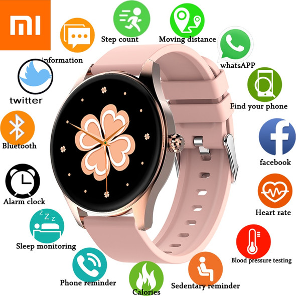 Xiaomi New Bluetooth Call Smart Watch Women 2023 Sports Bracelet Waterproof Custom Watch Face Men SmartWatch For IOS Android