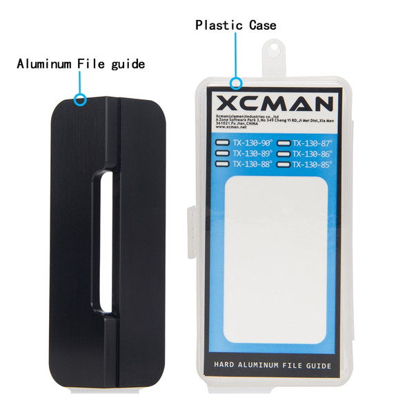 XCMAN Alpine Snowboard Hard Aluminum Racing Side Bevel Angle File Guide CNC made