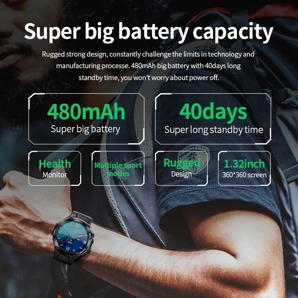 2023 GPS Track Smart Watch Men Military Waterproof Long Battery Life Tactical SmartWatch Blood Oxygen For Samsung IPhone Huawei