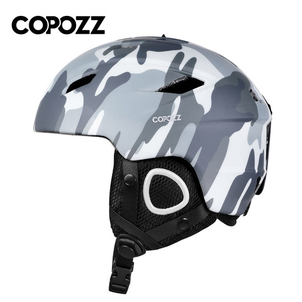 COPOZZ Light Ski Helmet with Safety Integrally-Molded Snowboard Helmet