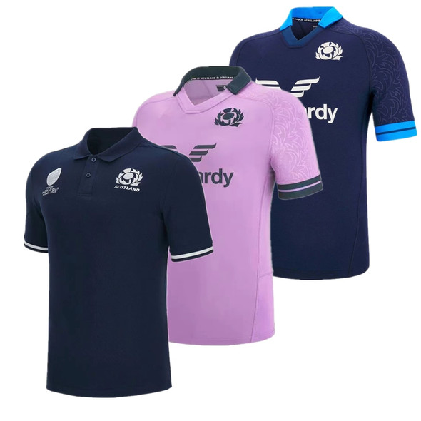 Scotland rugby jersey 2023 2024 home away rugby shirt Customized name and number