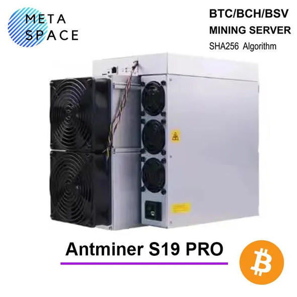 New ASIC Bitcoin Miner Bitmain Antminer S19 Pro 110T 104T 100T 96T S19 90T 86T 82T BTC Asic Miner Crypto Mining SHA 256 3250W