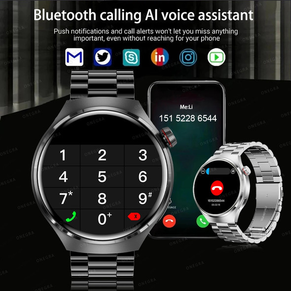 2023 New Smart Watch Men HD Voice Calling Sport Watches GT4 Pro Compass GPS Tracker Waterproof NFC SmartWatch For Huawei Xiaomi