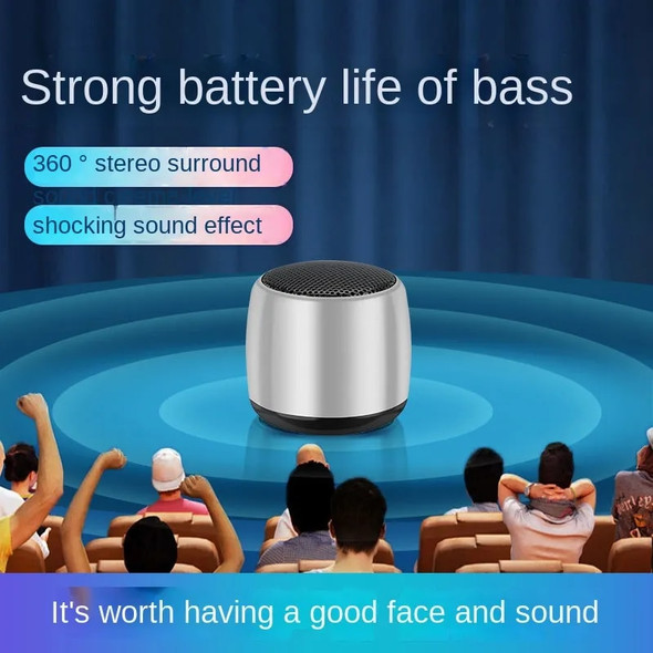 Small Wireless Bluetooth Speaker Mini Cute Mobile Phone Subwoofer Outdoor Portable Audio Powerful Sound Box Home Soundbar for PC Small Wireless Bluetooth Speaker Mini Cute Mobile Phone Subwoofer Outdoor Portable Audio Powerful Sound Box Home Soundbar for PC