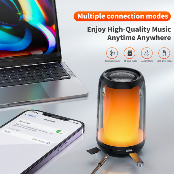 QERE Bluetooth Speaker with Hi-Res 5W Audio,Wireless HiFi Portable Speaker IPX5 Waterproof,Outdoor Multiple connection modes, QERE Bluetooth Speaker with Hi-Res 5W Audio,Wireless HiFi Portable Speaker IPX5 Waterproof,Outdoor Multiple connection modes,