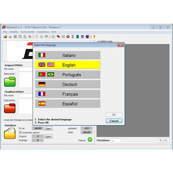 2022 Hot !ECM TITANIUM 1.61 With 26000 + Driver ECM 18259+ Drivers for ecu tool Send link or CD or USB windows 7/8/10