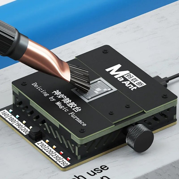 New MaAnt SL-1 Deicing by Magic Furnace For Mobile Phone PCB Motherboard Chip CPU Repair Removal Table AS Amaoe