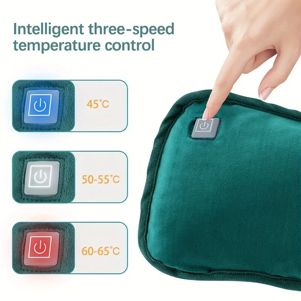 Electric Hand Warmer, USB Heating Hand Warmer, Portable Washable Foldable Heater For Home Office Outdoor Travel
