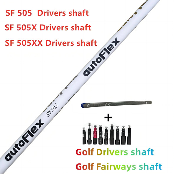 New Golf shaft Autoflex Golf drive shaft sf505xx/sf505/ sf505x Flex Graphite Shaft wood shaft Free assembly sleeve and grip