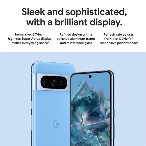 Japan Version Google Pixel 8 Pro 5G 8pro Google Tensor G3 6.7" NFC Octa Core Android 14 IP68 dust/water resistant 50MP Cameras