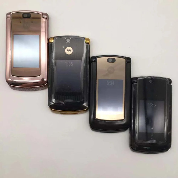 Motorola RAZR V8 Refurbished-Original Unlocked 2.2 inches 512MB/ 2GB GSM 850 / 900 / 1800 / 1900 delivery Fast