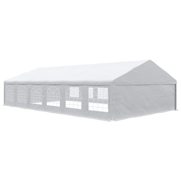 23' x 39' Party Tent & Carport,Easy to assemble,Large Outdoor Canopy Tent with Removable Sidewalls, For outdoor backyard gardens