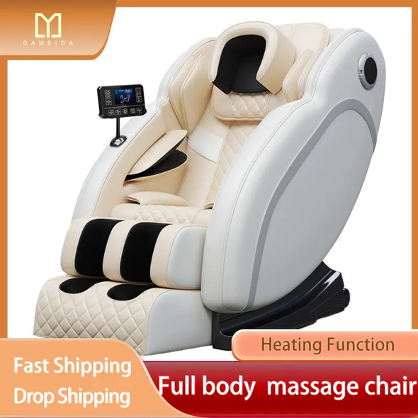 DAMEIDA Massage Chair Full Body New Model Home Massage Chair Office Electric Heating Kneading Luxury Zero Gravity Recliner