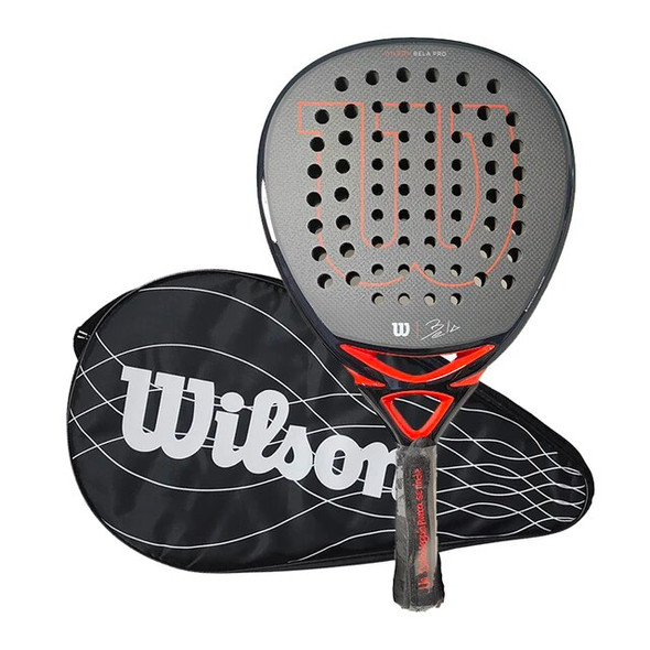 Professional Padel Paddle Tennis Racket Soft Face Carbon Fiber Soft EVA Face Sports Racquet OutdoorsEquipment