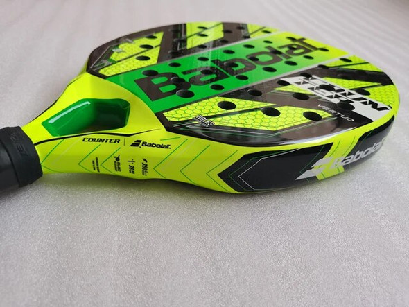 Professional 16K Carbon Paddle Racket Soft EVA Face Tennis Racket With Padel Bag Cover For Men Women Training Accessories