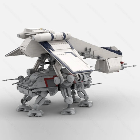 NEW Famous space Movie Series MOC AT robot and Drop ship DIY creative ideas Children Toy Birthday Gift Christmas Building Blocks