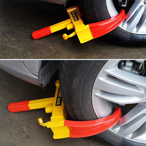 Car Wheel Clamp Boot Tire Tyre Claw Anti Theft Lock For Auto Trailer Car Truck ATV RV Motorcycle Carts Boat Trailers Caravan