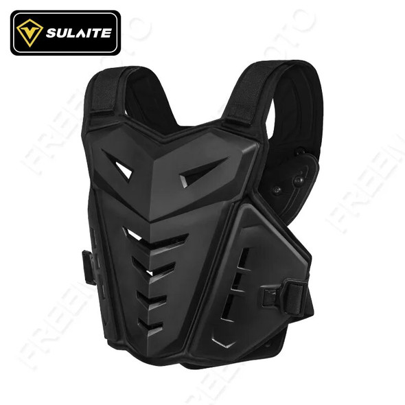 SULAITE Motocross Body Armor Motorcycle Jacket Motocross Moto Vest Back Chest Protector Off-Road Dirt Bike Protective Gear