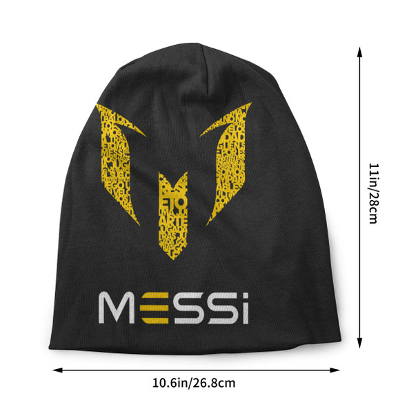 Messis Soccer Beanie Bonnet Knit Hat Men Women Fashion Unisex Winter Warm Skullies Beanies Cap