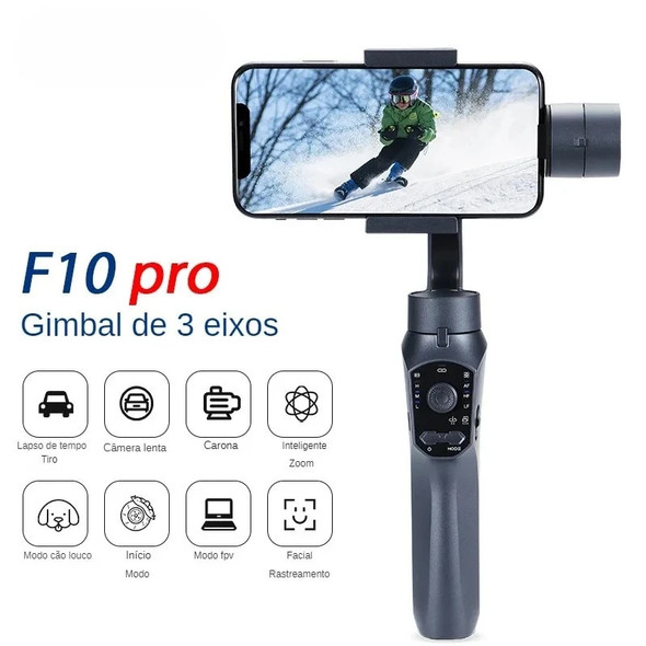 3 Axis Gimbal Stabilizer for Smart Phones, APP supported Face tracking, Wheel Zooming, Auto Shot Panoramic Photos