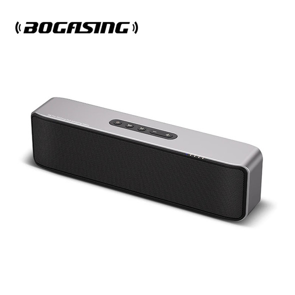 BOGASING S8 Pro Bluetooth Speaker 60W Audio HIFI Subwoofer Speaker Hi-Res Super Bass Outdoor Wireless Bluetooth 5.0 Speaker