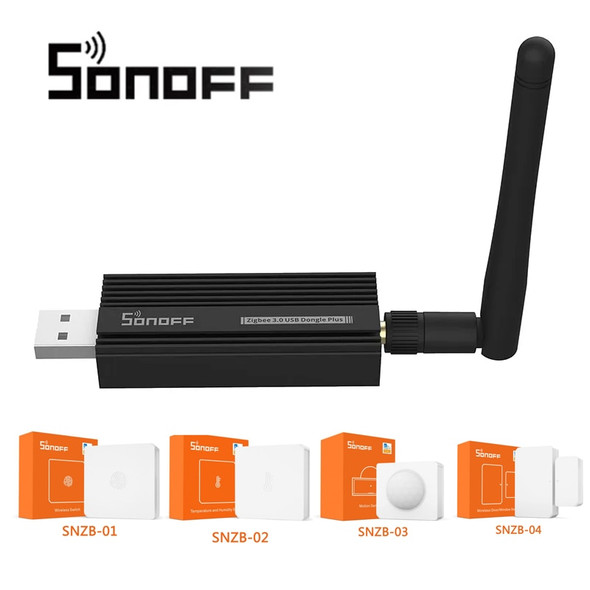 SONOFF ZB Dongle-P Zigbee 3.0 USB Dongle Plus Universal Zigbee Gateway Support Via ZHA Or Zigbee2MQTT Sonoff Zigbee Sensor