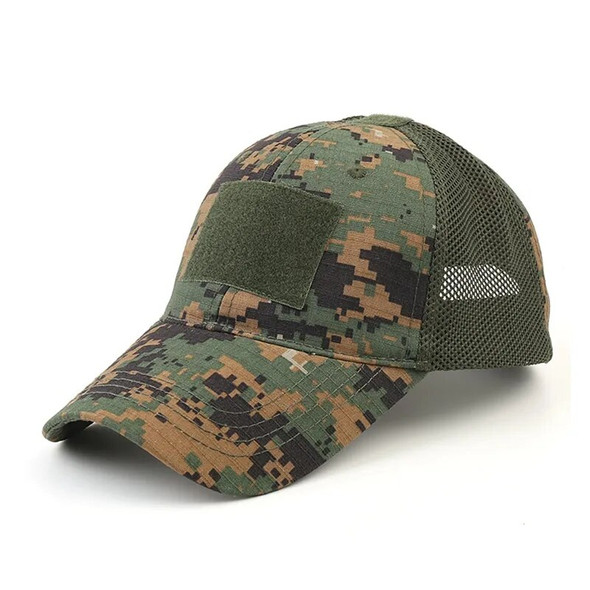 Outdoor Multicam Camouflage Adjustable Cap Mesh Tactical Military Army Airsoft Fishing Hunting Hiking Basketball Snapback Hat