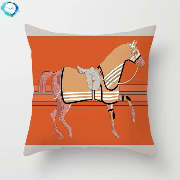 Fashion Horse Pillowcase, Set Pillowcase, Home Decor Pillowcase, Cushion Cover Sofa Car Decoration, Office Decoration Pillowcase