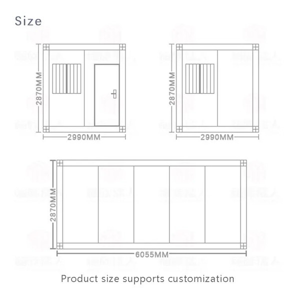 Low price sturdy 40ft prefab shipping flat pack modular container storage house tiny home Low price sturdy 40ft prefab shipping flat pack modular container storage house tiny home