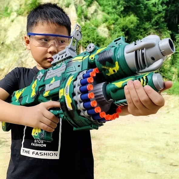 Toys Cool Nerfs Gun Children Electric Continuous Launch Electric Toy Gun Bb Gun Military Firearms Series Soft Bullet Gun Sniper