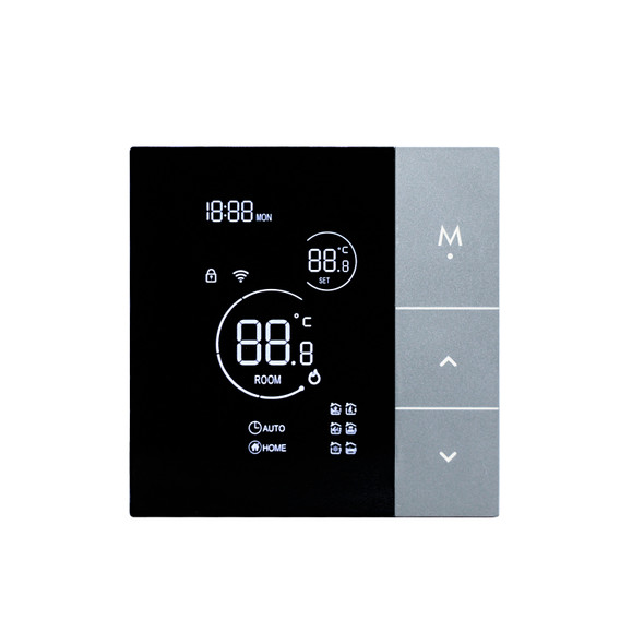 YJ508 Wifi Intelligent Heating Thermostat Touch Display Voice Control AlexaTuya Alice/Electric/Water Surface Temperature Control