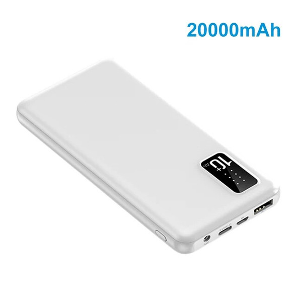 20000mAh Power Bank Portable USB Charger Fast Charging External Battery Pack For Heating Vest Jacket Scarf Socks Glove Equipment