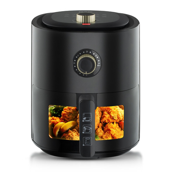 1500W Electric Deep Fryer Visual Air Fryer Smart Automatic Household Multifunctional Oven Large Capacity Electric Fryer